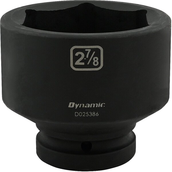 1" Drive Standard Socket, Black Phosphate, Tools 2-7/8" X 1" Drive, 6 Point Standard Length
